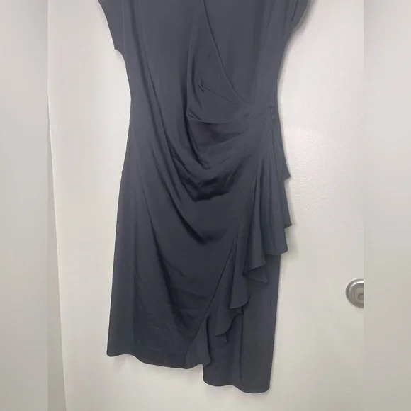 Lafayette 148 Silk Midi Wrap Dress - Picture 5 of 12